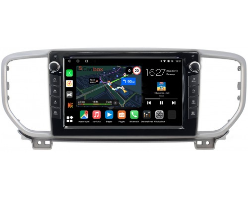 Kia Sportage IV 2018-2022 Canbox M-Line 7821-9082 на Android 10 (4G-SIM, 2/32, DSP, IPS) С крутилками (для авто с камерой)