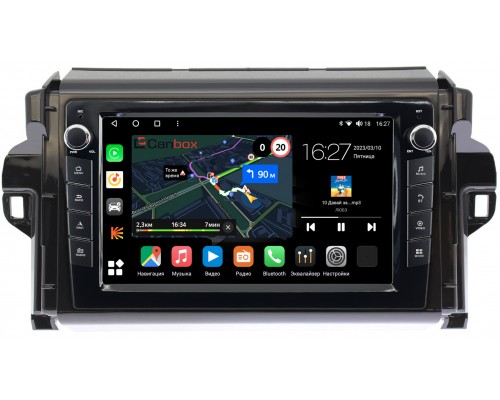 Toyota Fortuner 2 (2015-2022) Canbox M-Line 7821-9106 Android 10 (4G-SIM, 2/32, DSP, IPS) С крутилками