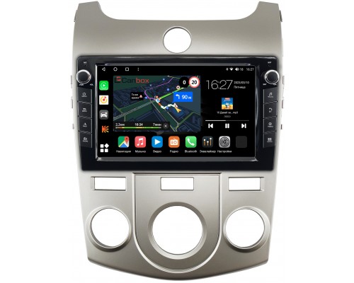 Kia Cerato 2 (2008-2013) для авто с кондиционером Canbox M-Line 7821-9128 Android 10 (4G-SIM, 2/32, DSP, IPS) С крутилками