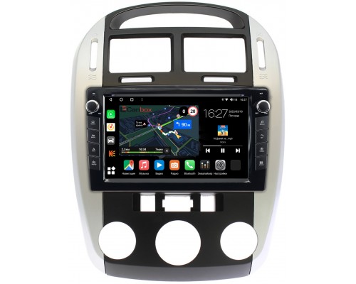 Kia Cerato (2003-2009) Canbox M-Line 7821-9143 на Android 10 (4G-SIM, 2/32, DSP, IPS) С крутилками (с кондиционером)