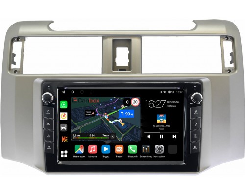 Toyota 4Runner 5 (2009-2022) Canbox M-Line 7821-9380 на Android 10 (4G-SIM, 2/32, DSP, IPS) С крутилками
