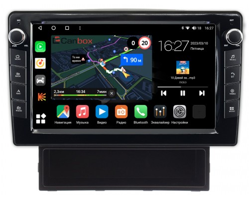 Nissan AD 3 (2006-2022) Canbox M-Line 7821-9384 на Android 10 (4G-SIM, 2/32, DSP, IPS) С крутилками