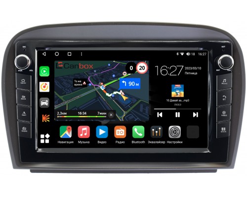 Mercedes SL-klasse V (R230) 2001-2011 Canbox M-Line 7821-9403 на Android 10 (4G-SIM, 2/32, DSP, IPS) С крутилками