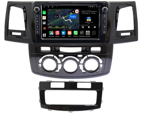 Toyota Hilux VII, Fortuner I 2005-2015 Canbox M-Line 7821-9414 на Android 10 (4G-SIM, 2/32, DSP, IPS) С крутилками
