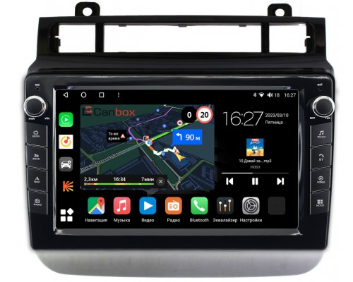 Volkswagen Touareg 2010-2018 Canbox M-Line 7821-9476 на Android 10 (4G-SIM, 2/32, DSP, IPS) С крутилками