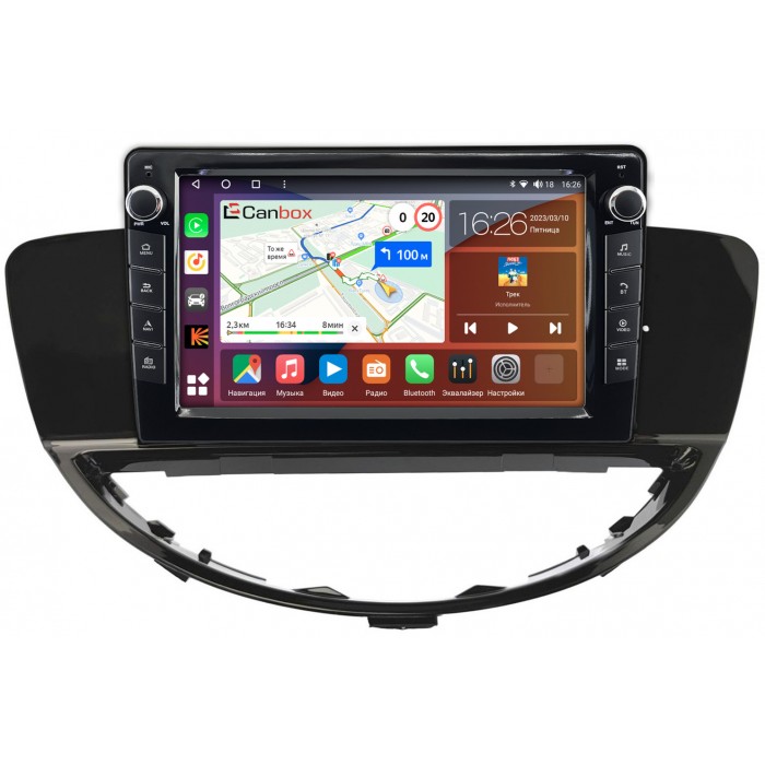 Штатная магнитола Subaru Tribeca (2004-2014) (без поддержки БК) Canbox H-Line 7822-9-025 на Android 10 (4G-SIM, 3/32, DSP, IPS) С крутилками