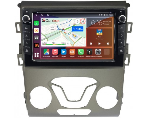 Ford Mondeo V 2014-2022, Fusion II (North America) 2012-2016 Canbox H-Line 7822-9-096 на Android 10 (4G-SIM, 3/32, DSP, IPS) С крутилками