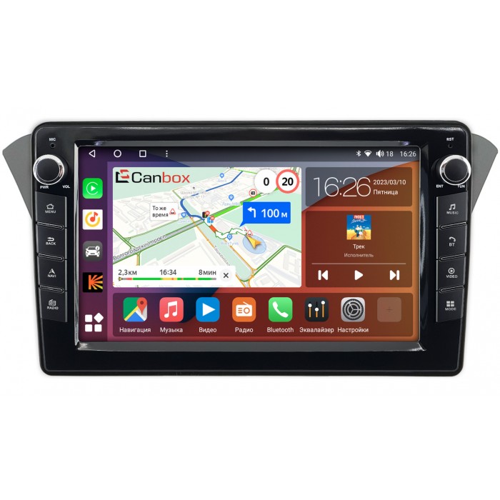 Штатная магнитола Hyundai Genesis Coupe (2012-2016) Canbox H-Line 7822-9-1191 на Android 10 (4G-SIM, 3/32, DSP, IPS) С крутилками