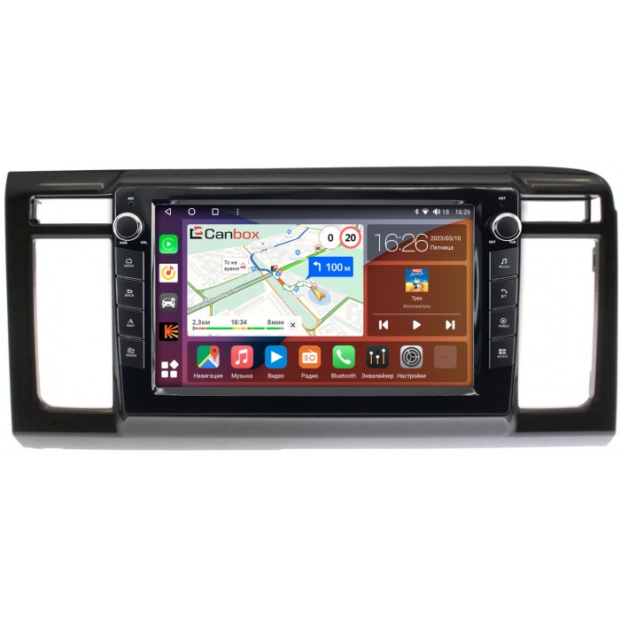 Штатная магнитола Honda N-WGN (2013-2019) Canbox H-Line 7822-9-1196 на Android 10 (4G-SIM, 3/32, DSP, IPS) С крутилками