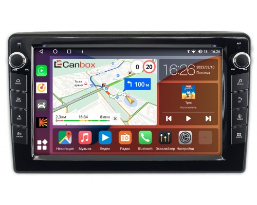 Ford Escape (2000-2007) Canbox H-Line 7822-9-1259 на Android 10 (4G-SIM, 3/32, DSP, IPS) С крутилками