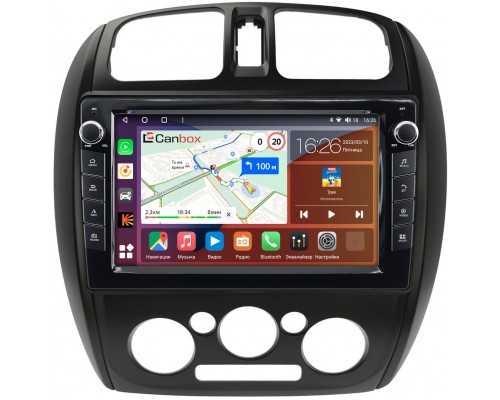 Mazda 323 VI (BJ), Premacy (CP), Protege III (BJ) (1998-2004) Canbox H-Line 7822-9-442 на Android 10 (4G-SIM, 3/32, DSP, IPS) С крутилками