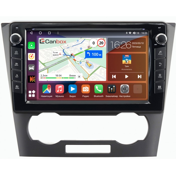 Штатная магнитола Chevrolet Epica (2006-2012) Canbox H-Line 7822-9-553 Android 10 (4G-SIM, 3/32, DSP, IPS) С крутилками