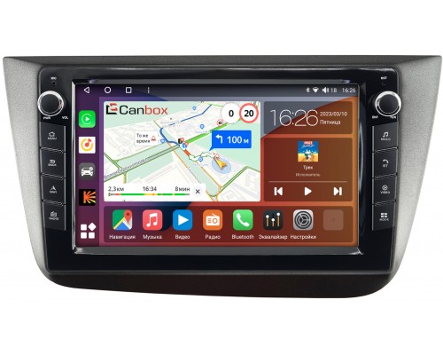 Seat Altea (2004-2015) Canbox H-Line 7822-9-582 на Android 10 (4G-SIM, 3/32, DSP, IPS) С крутилками