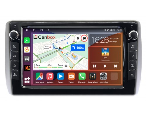 Toyota Ist II (2007-2016) Canbox H-Line 7822-9-666 на Android 10 (4G-SIM, 3/32, DSP, IPS) С крутилками