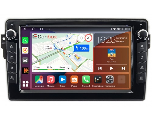 Toyota Caldina 3 (2002-2007) Canbox H-Line 7822-9-685 на Android 10 (4G-SIM, 3/32, DSP, IPS) С крутилками