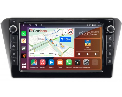 Subaru Exiga (2008-2018) Canbox H-Line 7822-9-742 на Android 10 (4G-SIM, 3/32, DSP, IPS) С крутилками