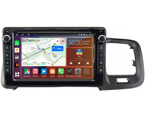Volvo S60 (2010-2018) Canbox H-Line 7822-9-748 на Android 10 (4G-SIM, 3/32, DSP, IPS) С крутилками