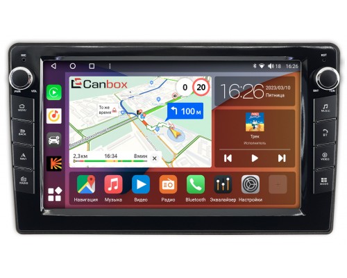 Hyundai Accent 2 (1999-2003) Canbox H-Line 7822-9-HY210N на Android 10 (4G-SIM, 3/32, DSP, IPS) С крутилками