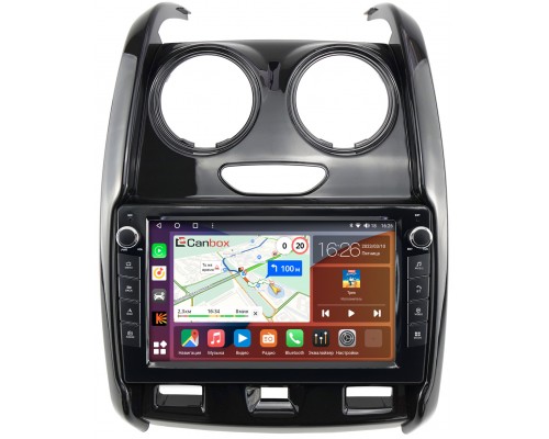 Renault Duster (2015-2021) Canbox H-Line 7822-9-RE046N на Android 10 (4G-SIM, 3/32, DSP, IPS) С крутилками