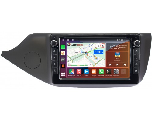 Kia Ceed 2 (2012-2018) (матовая) Canbox H-Line 7822-9098 Android 10 (4G-SIM, 3/32, DSP, IPS) С крутилками