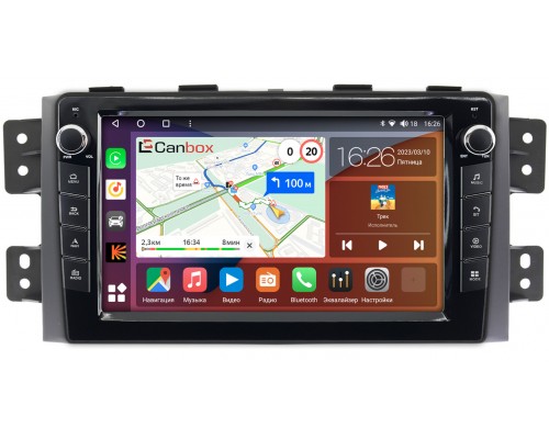 Kia Mohave I 2008-2016 Canbox H-Line 7822-9142 на Android 10 (4G-SIM, 3/32, DSP, IPS) С крутилками