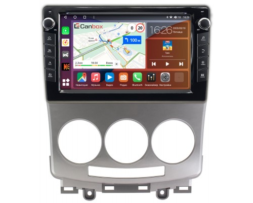 Mazda 5 (CR), Premacy 2 (CR) (2005-2010) Canbox H-Line 7822-9147 на Android 10 (4G-SIM, 3/32, DSP, IPS) С крутилками