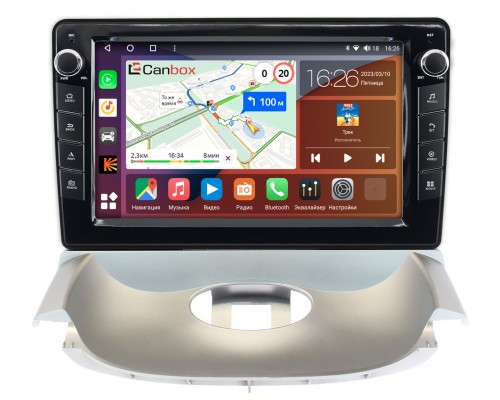 Peugeot 206 (1998-2012) Canbox H-Line 7822-9196 на Android 10 (4G-SIM, 3/32, DSP, IPS) С крутилками