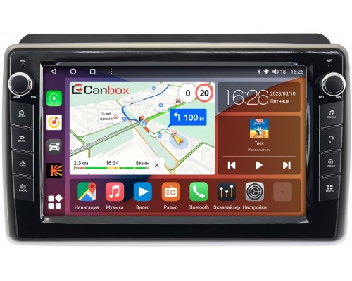 Kia Sorento 2 (2012-2019) для авто с NAVI Canbox H-Line 7822-9199 на Android 10 (4G-SIM, 3/32, DSP, IPS) С крутилками