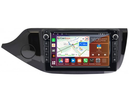 Kia Ceed 2 (2012-2018) (глянец) Canbox H-Line 7822-9209 Android 10 (4G-SIM, 3/32, DSP, IPS) С крутилками
