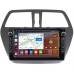 Штатная магнитола Suzuki SX4 II 2013-2022 Canbox H-Line 7822-9217 на Android 10 (4G-SIM, 3/32, DSP, IPS) С крутилками