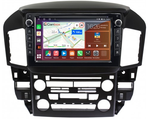 Toyota Harrier (XU10) (1997-2003) Canbox H-Line 7822-9218 на Android 10 (4G-SIM, 3/32, DSP, IPS) С крутилками