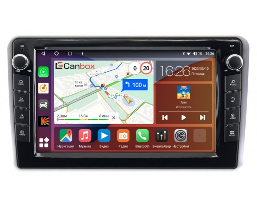 Audi A3 (8P) (2003-2013) Canbox H-Line 7822-9253 на Android 10 (4G-SIM, 3/32, DSP, IPS) С крутилками