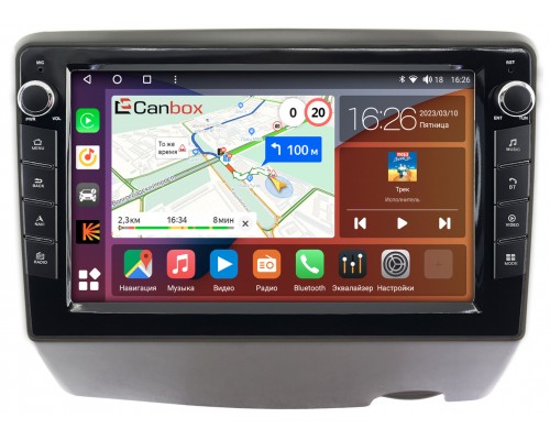 Toyota Vitz I (XP10) 1999-2005 Canbox H-Line 7822-9294 на Android 10 (4G-SIM, 3/32, DSP, IPS) С крутилками