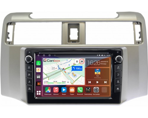 Toyota 4Runner 5 (2009-2022) Canbox H-Line 7822-9380 на Android 10 (4G-SIM, 3/32, DSP, IPS) С крутилками