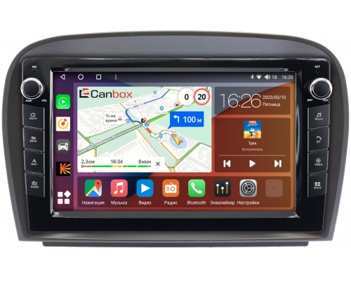 Mercedes SL-klasse V (R230) 2001-2011 Canbox H-Line 7822-9403 на Android 10 (4G-SIM, 3/32, DSP, IPS) С крутилками