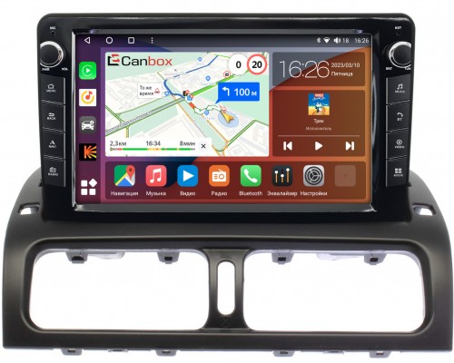 Toyota Altezza (1998-2005) Canbox H-Line 7822-9479 на Android 10 (4G-SIM, 3/32, DSP, IPS) С крутилками