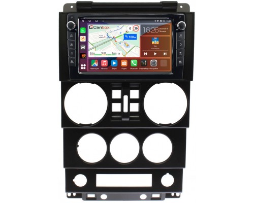 Jeep Wrangler 3 (JK) (2007-2010) (4 двери) Canbox H-Line 7823-9-023 на Android 10 (4G-SIM, 4/64, DSP, IPS) С крутилками