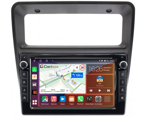 Mitsubishi Pajero II 1991-1999 Canbox H-Line 7823-9-1324 на Android 10 (4G-SIM, 4/64, DSP, IPS) С крутилками