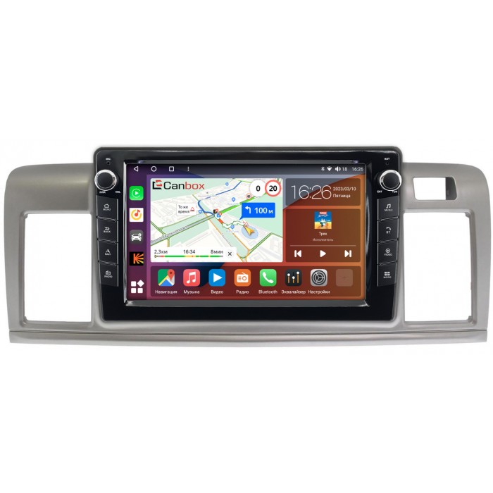 Штатная магнитола Toyota Raum II 2003-2011 Canbox H-Line 7823-9-1333 Android 10 (4G-SIM, 4/64, DSP, IPS) С крутилками