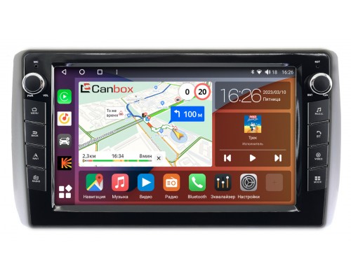 Toyota Ist II (2007-2016) Canbox H-Line 7823-9-666 на Android 10 (4G-SIM, 4/64, DSP, IPS) С крутилками