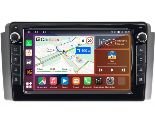 SsangYong Rexton 2001-2007 Canbox H-Line 7823-9-SY020N на Android 10 (4G-SIM, 4/64, DSP, IPS) С крутилками