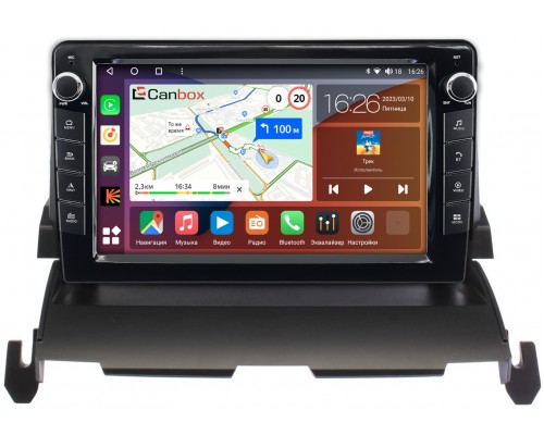 Dodge Journey I 2008-2011 Canbox H-Line 7824-9-1169 на Android 10 (4G-SIM, 6/128, DSP, IPS) С крутилками