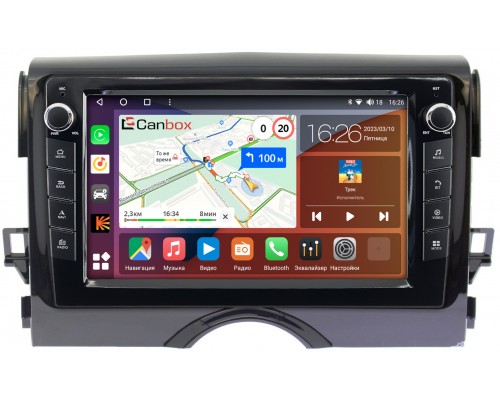 Toyota Mark X 2009-2019 Canbox H-Line 7824-9-168 Android 10 (4G-SIM, 6/128, DSP, IPS) С крутилками