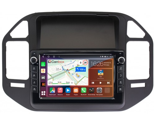 Mitsubishi Pajero III, Montero III 1999-2006 Canbox H-Line 7824-9-266 на Android 10 (4G-SIM, 6/128, DSP, IPS) С крутилками