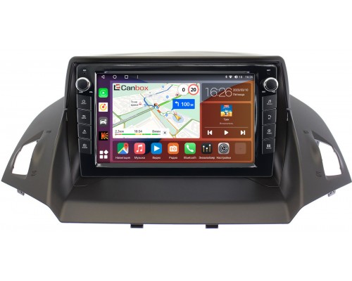 Ford Kuga II 2013-2017 Canbox H-Line 7824-9028 на Android 10 (4G-SIM, 6/128, DSP, IPS) С крутилками
