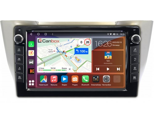 Toyota Harrier 2 (XU30) (2003-2013) Canbox H-Line 7826-10-496 на Android 10 (4G-SIM, 3/32, DSP, QLed) С крутилками