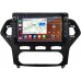 Штатная магнитола Ford Mondeo IV 2007-2010 Canbox H-Line 7827-10-1382 на Android 10 (4G-SIM, 4/64, DSP, QLed) С крутилками