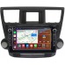 Штатная магнитола Toyota Highlander (U40) (2007-2013) Canbox H-Line 7828-10-1167 на Android 10 (4G-SIM, 6/128, DSP, QLed) С крутилками