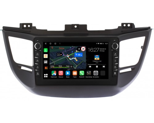 Hyundai Tucson III 2015-2018 Canbox M-Line 7831-9-064-1 на Android 10 (4G-SIM, 2/32, DSP, IPS) С крутилками для авто с камерой