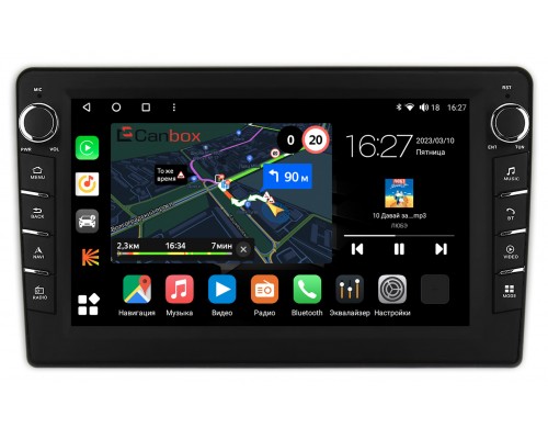 Toyota Passo I 2004-2010 (100*200mm) Canbox M-Line 7831-9-1150 на Android 10 (4G-SIM, 2/32, DSP, IPS) С крутилками